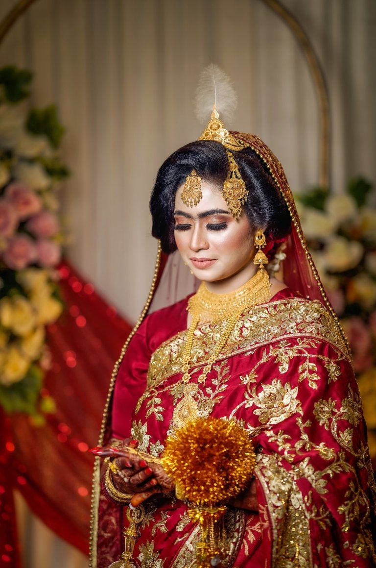 Wedding album bride